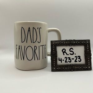 Rae Dunn “Dad’s Favorite” mug.